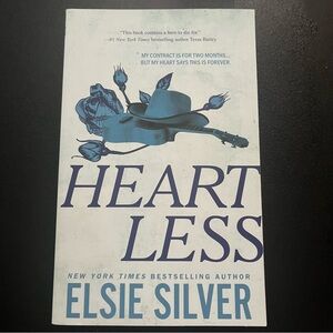 'Heart Less' Book - Blue Cover